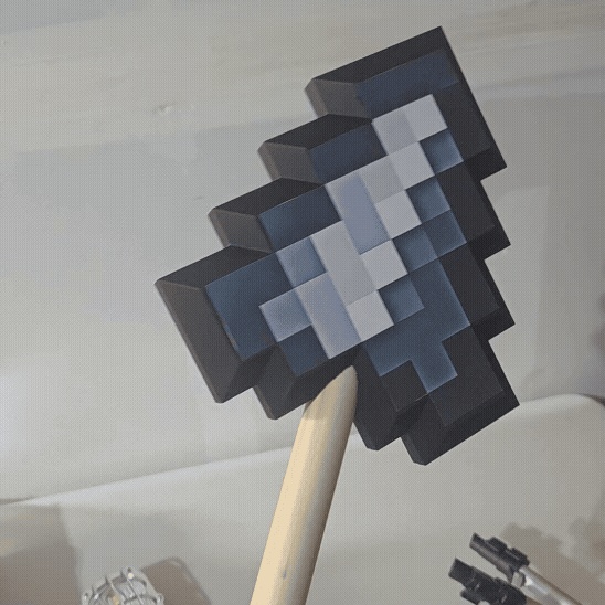 Minecraft Iron Spear