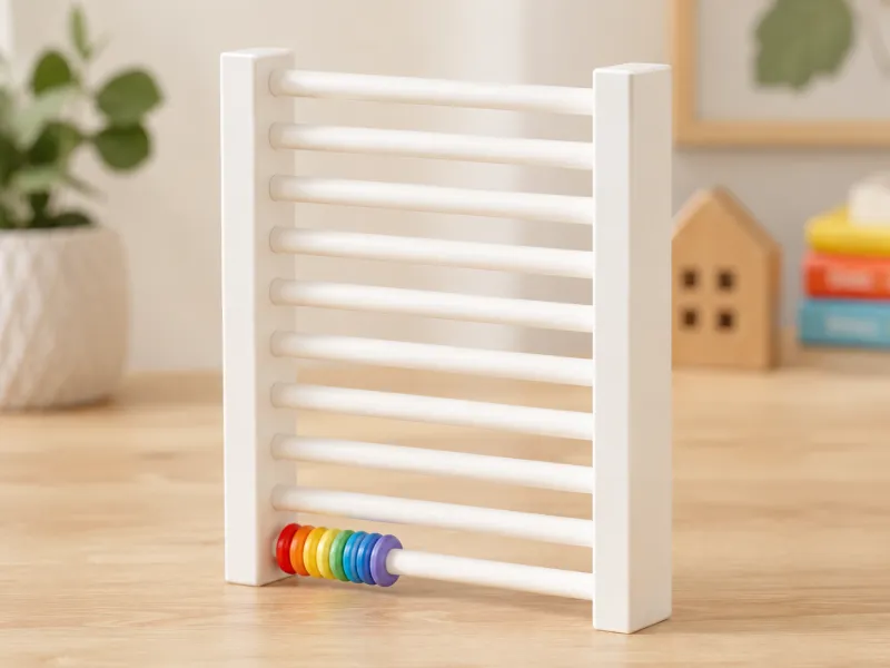 Ábaco Horizontal Arcoíris – Juguete Educativo para Contar