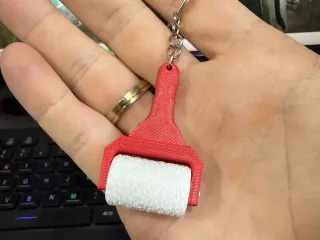 Keychain Mini Paint Roller