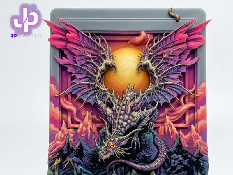 THE UR-DRAGON - SECRET LAIR VERSION - MINIATURE - CARD COMMA