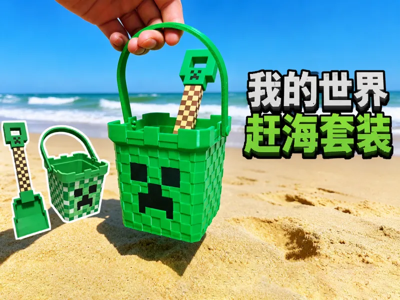 Minecraft Beach Tools我的世界赶海套装