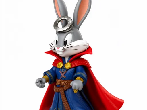 Bugs Bunny Doctor Strange Ring Figure