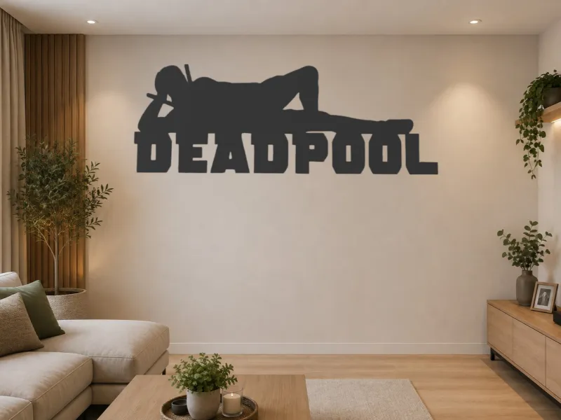 silueta deadpool