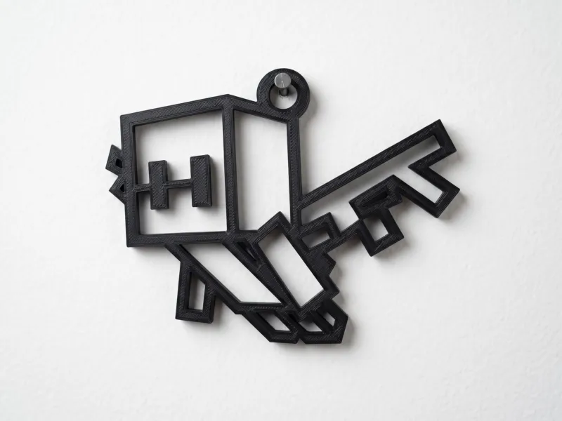 Minecraft Allay - Arte da Parete - Decorazione per Gamer