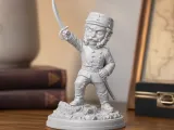 Peruvian Hero Chibi Edition (Supportless / Detailed Mini)-0