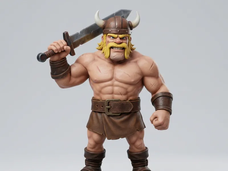 Clash of Clans COC The Barbarian