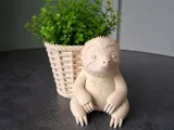 Cute Sloth Planter-0