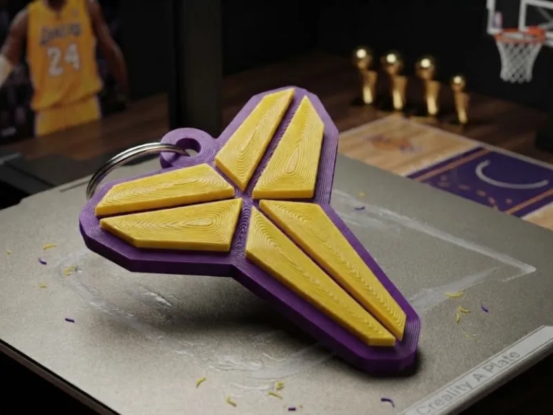 Kobe Bryant Anahtarlık Logosu (Anahtarlık) NBA