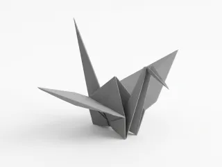 Origami crane