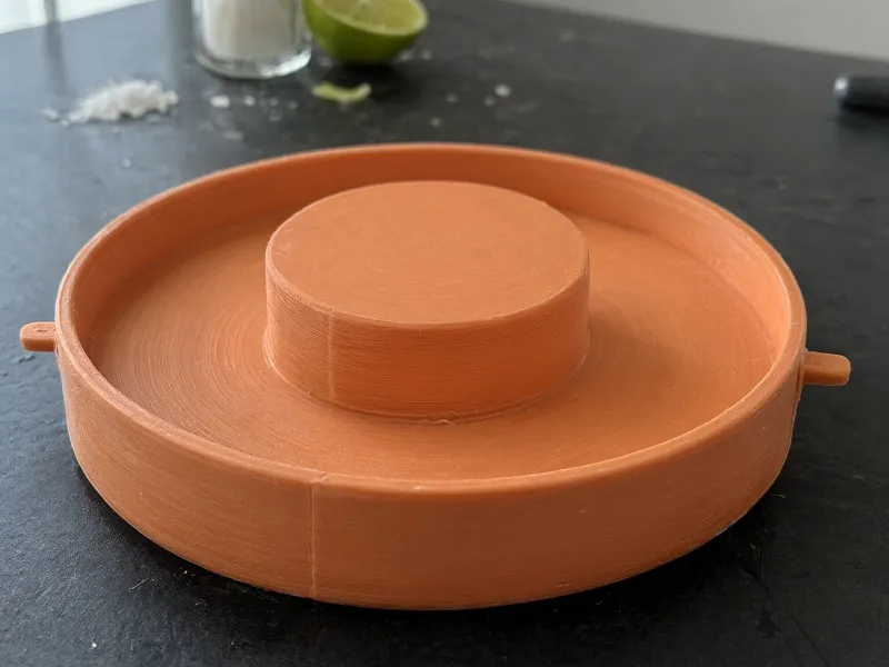 RimSalt Glass Rim Seasoning Tray