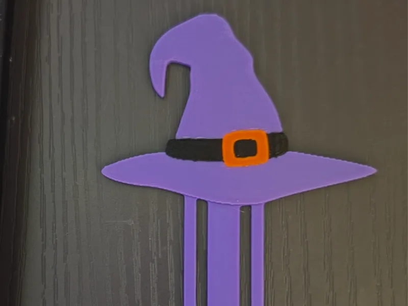 Witches Hat Bookmark