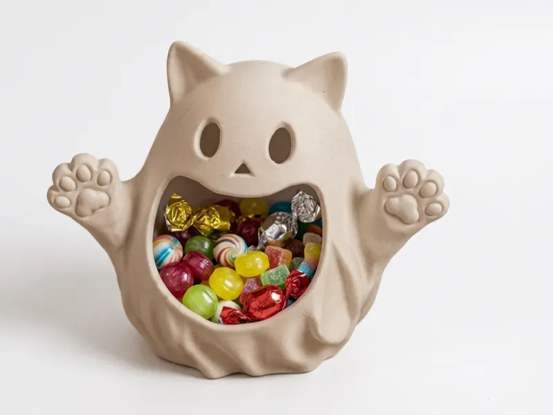 Gato Fantasma – Portadulces / Organizador Multiusos