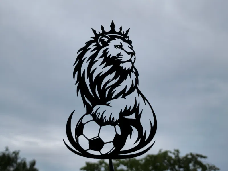 Lion King Soccer Wall Art Decor