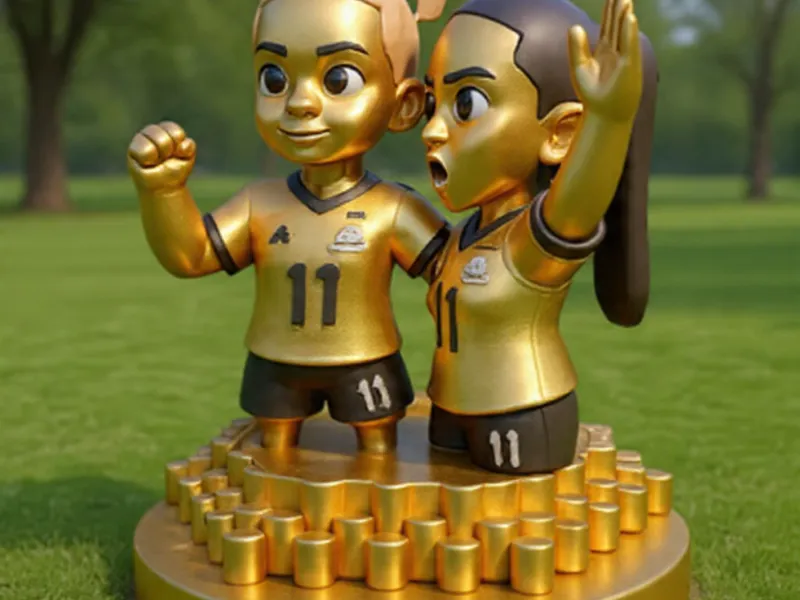 PLAYERS TEAMWORK 3D DECORATION