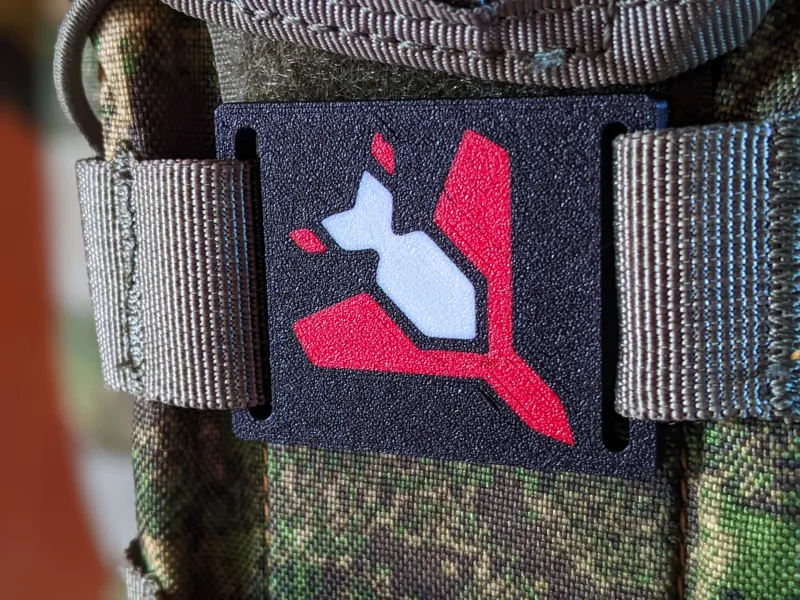 Helldivers Eagle 500Kg bomb MOLLE patch