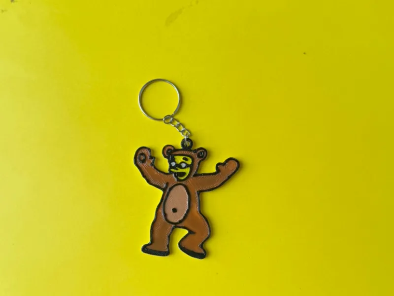 KEYCHAIN TEDDY SMITHERS LLAVERO LOS SIMPSONS BURNS