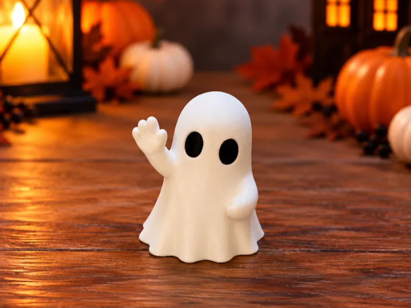 Waving Ghost – Cute Halloween Decoration