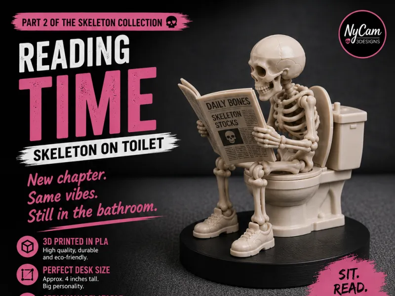 Reading time Skeleton part 2 Halloween special
