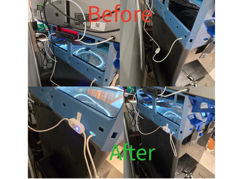 D3P Riser led switch holder  ( all k2s & K1max)