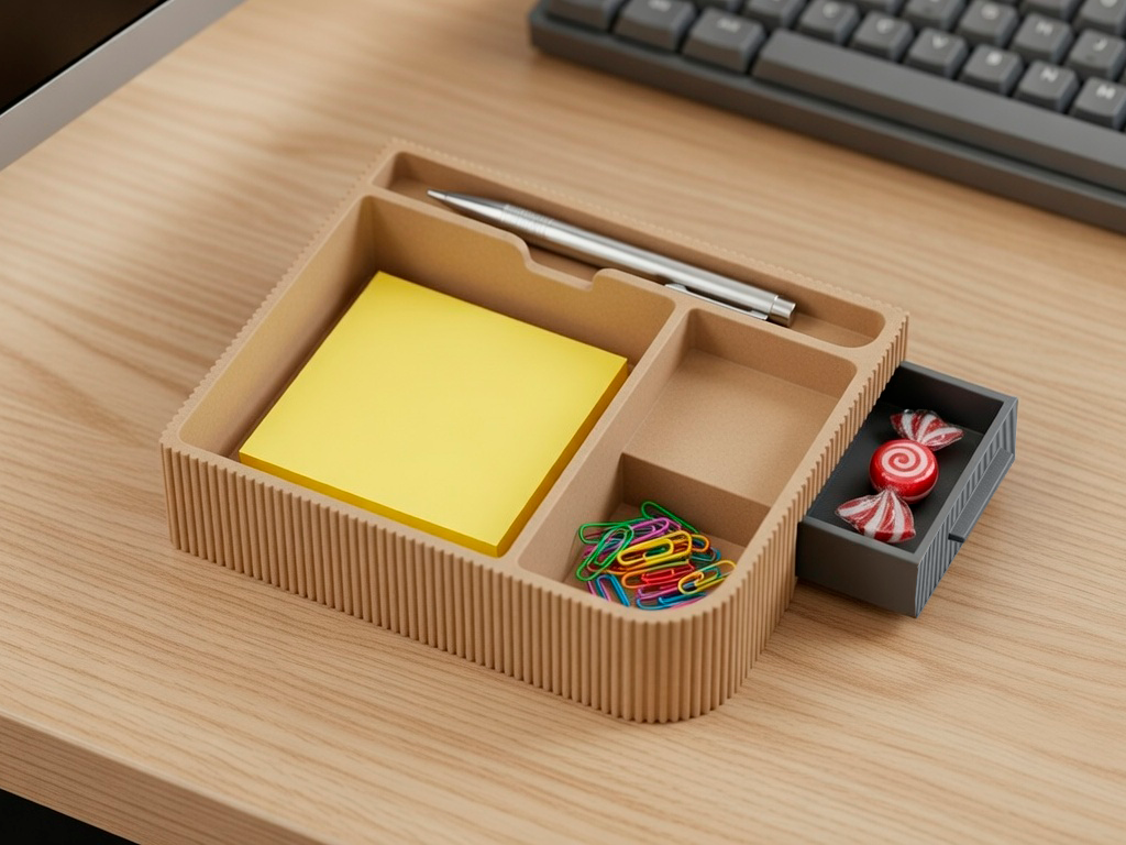 3D Printer Files | 3MF File | Organizador de Oficina/ Office Organizer