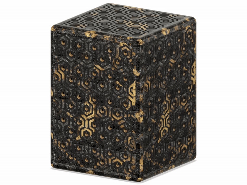 Hexagons Pattern Deck Box