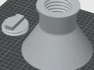 Matraz de Erlenmeyer con Tapa