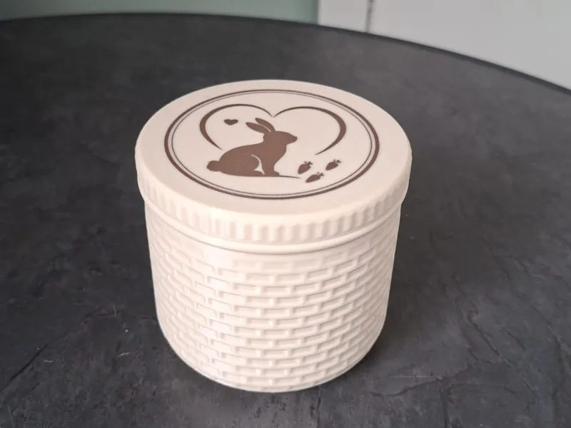 Boîte à Friandises pour Lapin – Rangement pour Friandises de Lapin