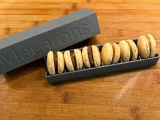 Boîte pour 6 macarons – Impression 3D pratique et élégante