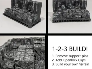 Cave tille - wall riser