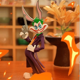 Bugs Bunny X Joker ( Multipartes/ Sin AMS/ 3mf )