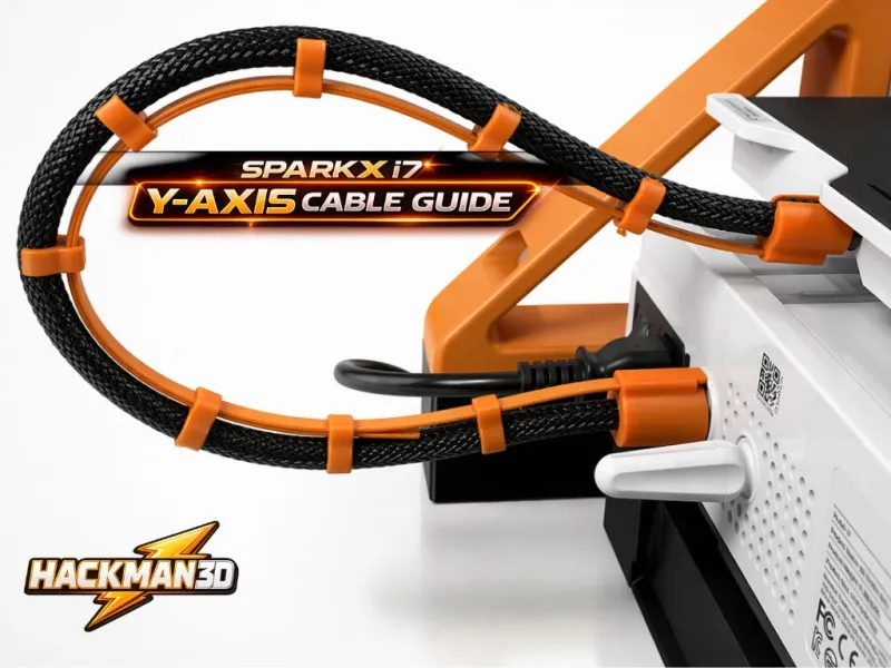 SPARKX i7 Y-Axis Cable Guide