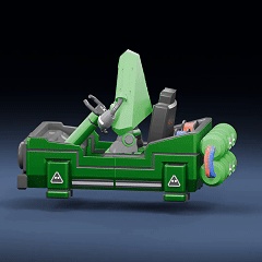 Futuristic vehicle Creality Mini Maker