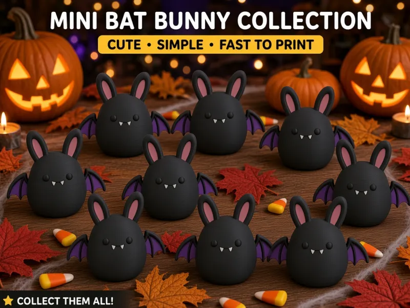 Cute Bat Bunny