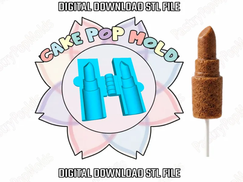 Lipstick Cake Pop Mold