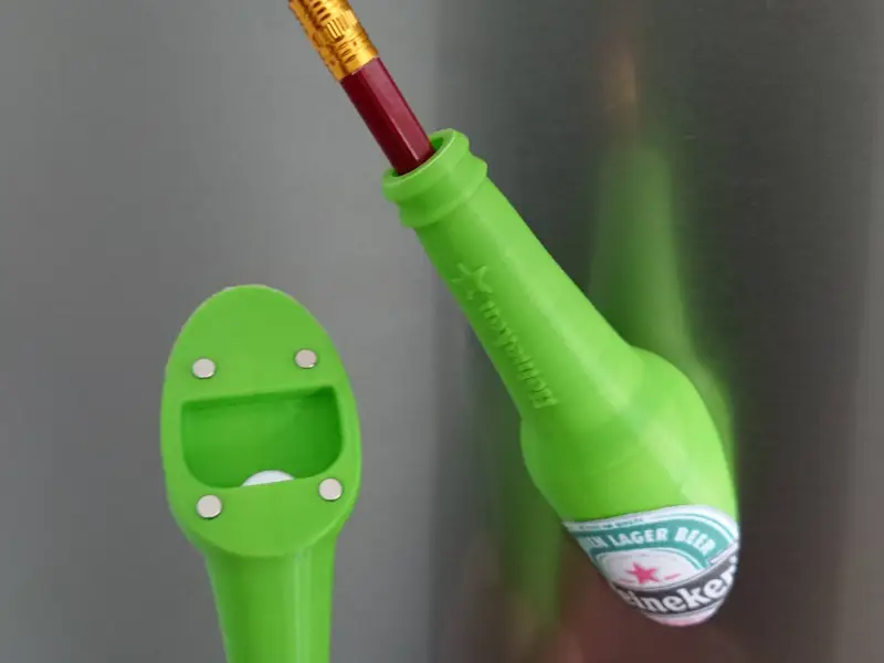 Heineken Fridge Magnet - Bottle Opener