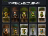 Whimsical Creature & Character Kitbash Collection-0