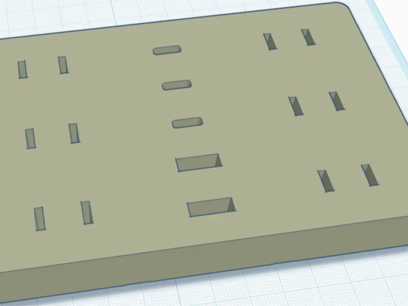 Gridfinity Charger block holder