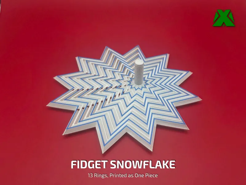 Fidget Snowflake