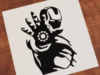 Iron Man hand aiming