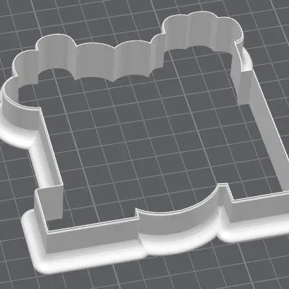 Thankful sign cookie cutter