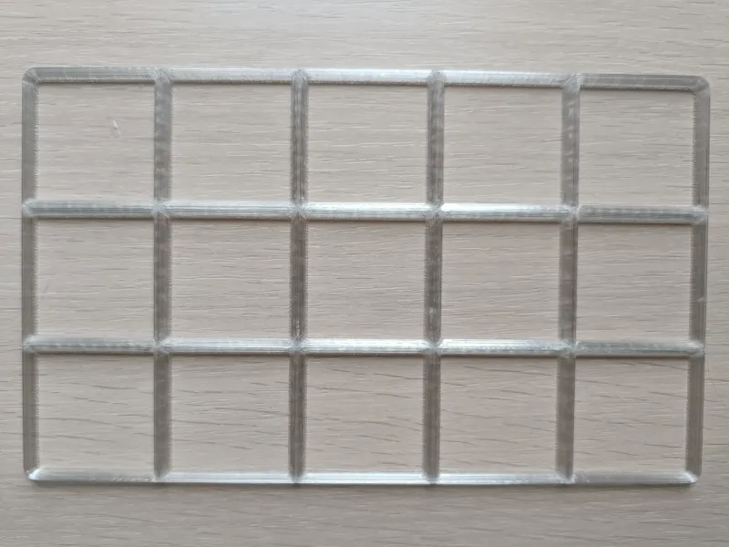 Gridfinity 5x3 baseplate (210x126 mm)