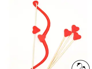 Cupid's Toothpick Bow – No supports (Rubber Band Powered)