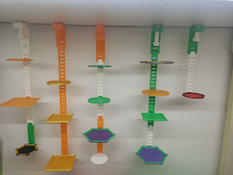 Suspended Display Shelf