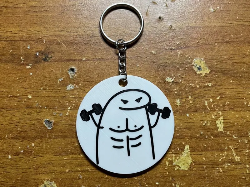 Keychain Flork _ musculitos