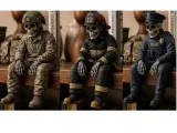 "Skeleton Soldier" "Firefighter Skeleton" "Skeleton on Duty"-0