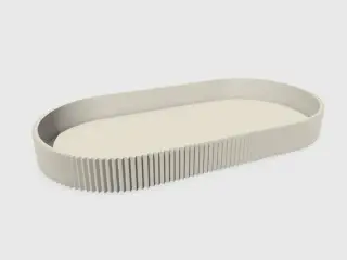 Oval tray Ryfl - MOKA Design