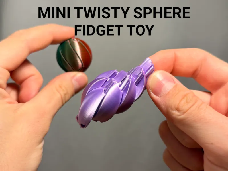 Mini Twisty Sphere Fidget Toy