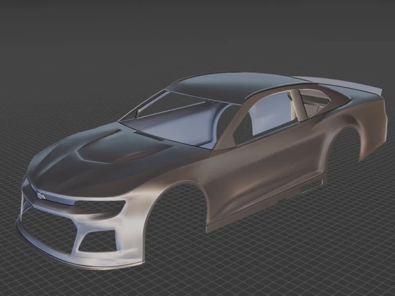 2018 NASCAR Camaro Body STL