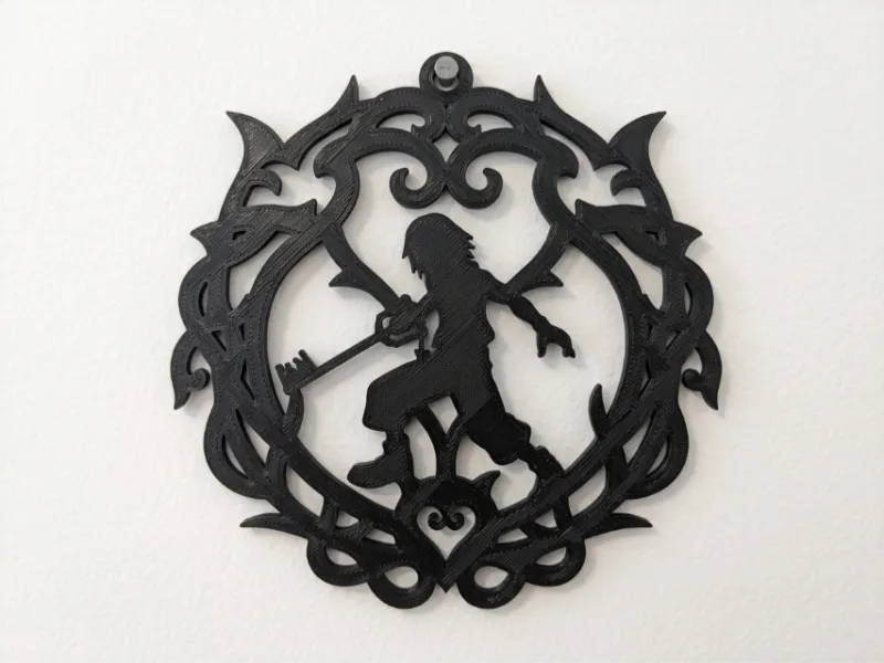 Kingdom Hearts Riku Stylized Wall Art - Home Decor