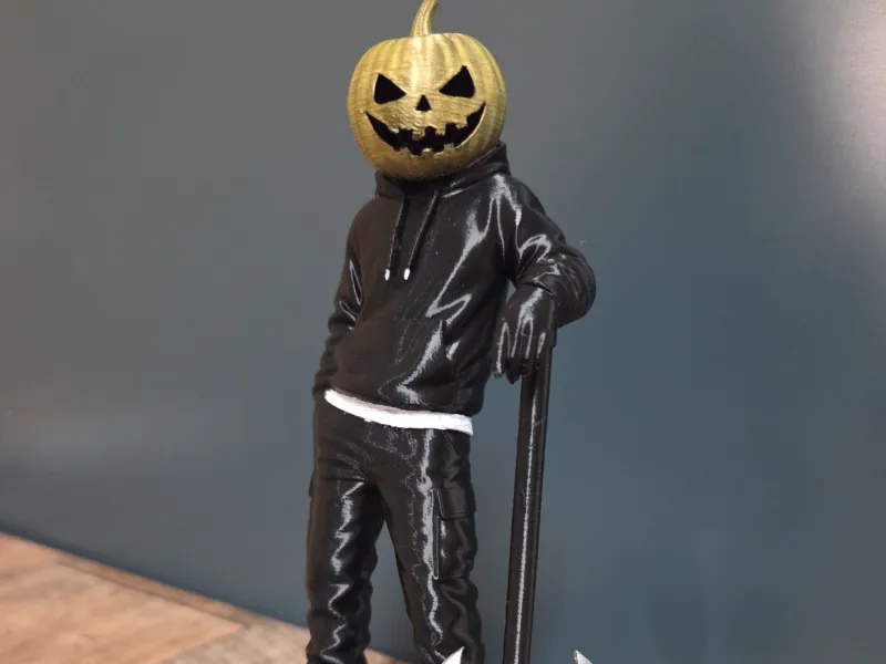 Pumpkin Man Ax